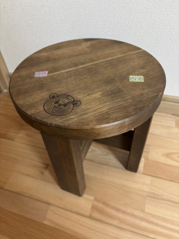 マルシェで作った椅子